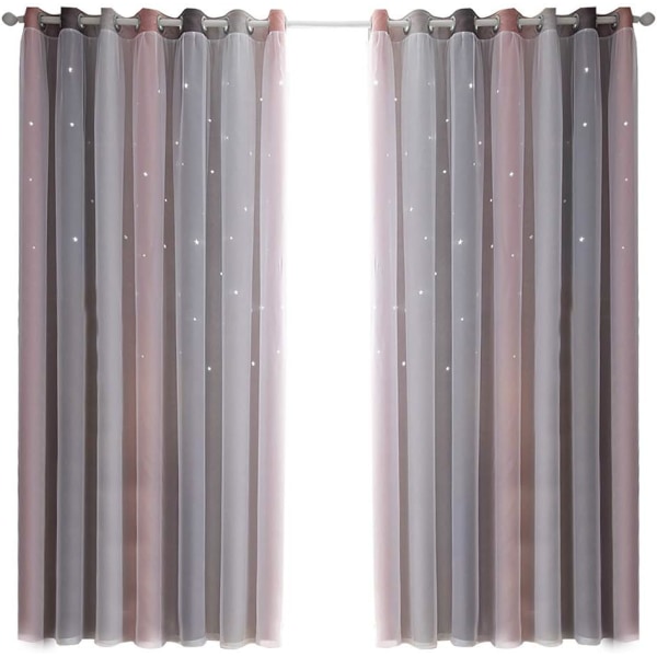 Gardiner Stjerner Lystette, Gardiner Dobbelt Lag Hullet Stripe