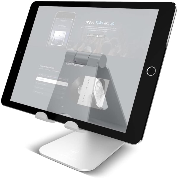 Vikbart tabletttelefonställ för iPad Air Pro iPhone X 8 7 6