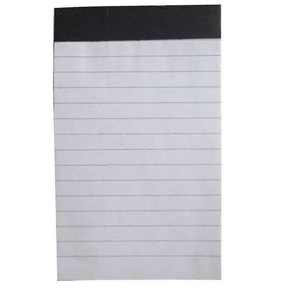 12 stk. Hvide Lomme Notesbog Refiller 3x5 Tommer Håndskrift Notesbog Med 30 Pr. Genopfyldelig Memobog