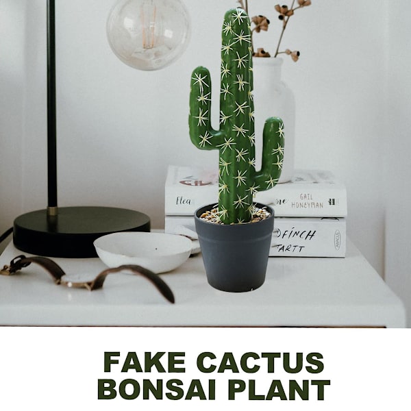 Kunstig kaktus bonsai, tropisk, kreativ