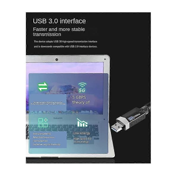 1300mbps Dobbel Trådløs Gigabit Usb Bærbar Wifi Mottaker Sender