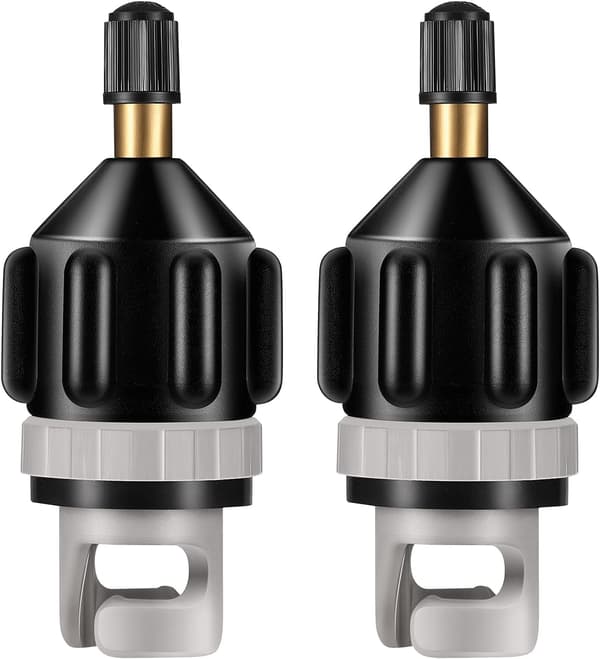 2 Stycken Uppblåsbar Båt SUP Pump Adapter Luftpump Konverterare Luft