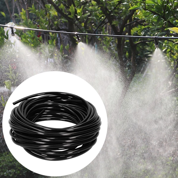20m trädgård bevattningssystem dimma sprinkler munstycke kit kylning vattning tillbehör