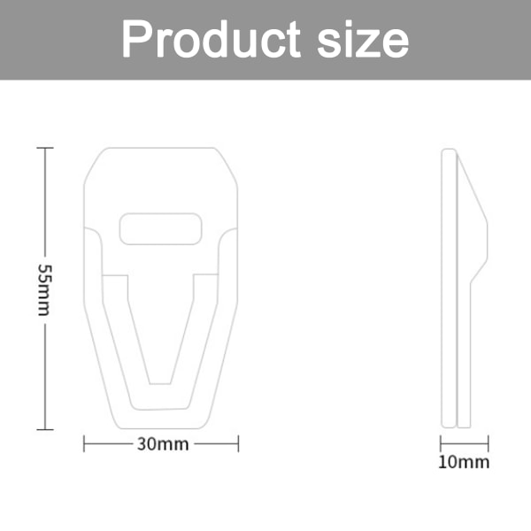 Mini stativ for skrivebord, metall, ultratynn, varmespredning, sammenleggbar