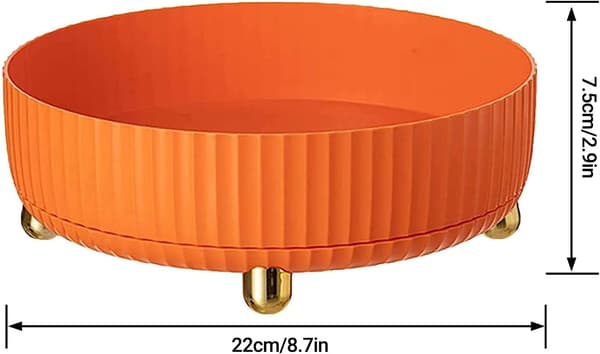 1 ST ORANGE Roterande Kryddställ, Kökskarusell, Rot