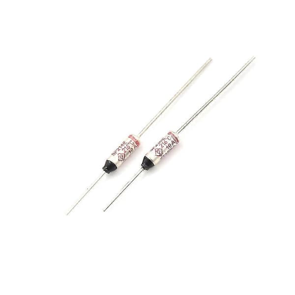 10 st SF214E termisk säkring 216 °C 10A 250V