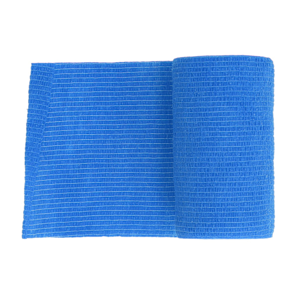 12 kpl Laastari Kääre Luonnollinen Lateksi Elastinen Itseliimautuva Kääre Lehmiä Koirien Hevosten 10cm Sininen