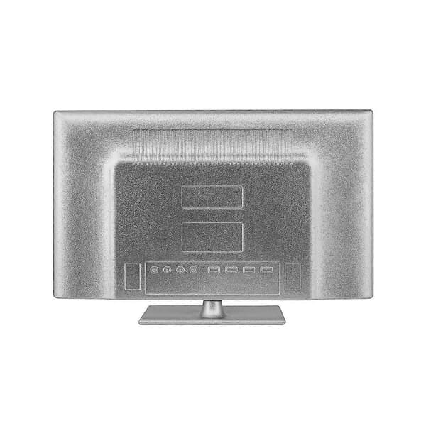 1:12 Skala Dukkehust Mini Flat Screen TV Televisjon Dukkehust Møbler Tilbehør (svart)