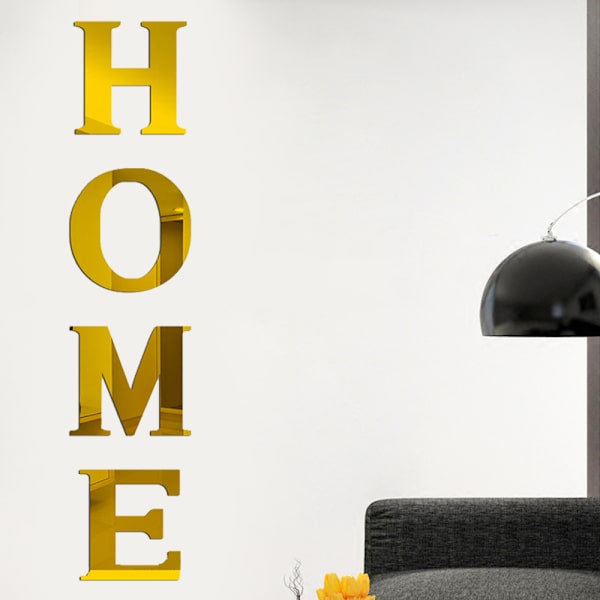 HOME Speilveggklistremerke 3D Stereoskopisk