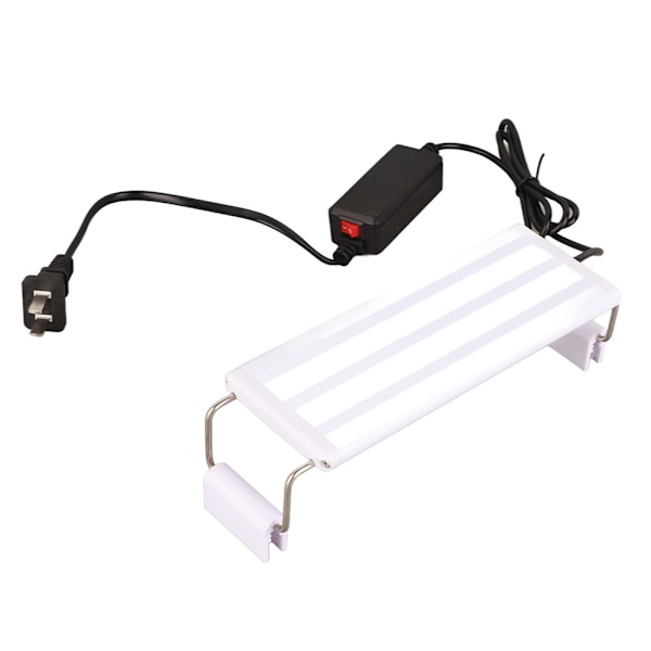15W LED Akvarielys, Udvidbar Vandtæt Akvatisk Plantelys til Fiskekum, CN Stik 220V