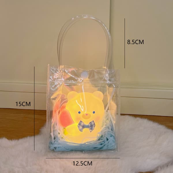 Liten søt nattlampe i bjørneform/Gave til venner