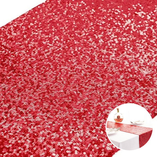 Kimaltava Rosa Kulta Pailletti Pöytäjuoksu Hää/Tilaisuuksiin Deko