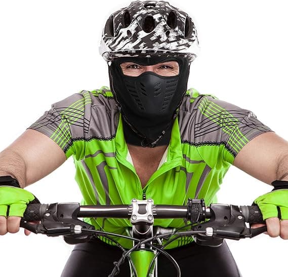 One Size - Sort Balaclava til Mænd - Airsoft Maske - Ansigtsvarmer -