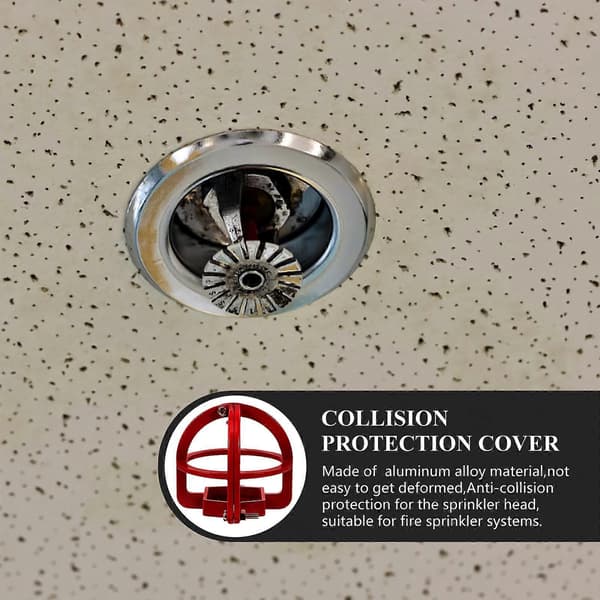 Brannsprinklerdeksel Brannsprinklerhodebeskyttelse Brannsprinklerbeskyttelsesdeksel