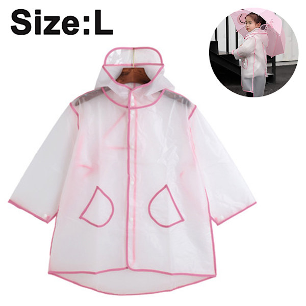 Ponchos för regn, pojkar och flickor - återanvändbara