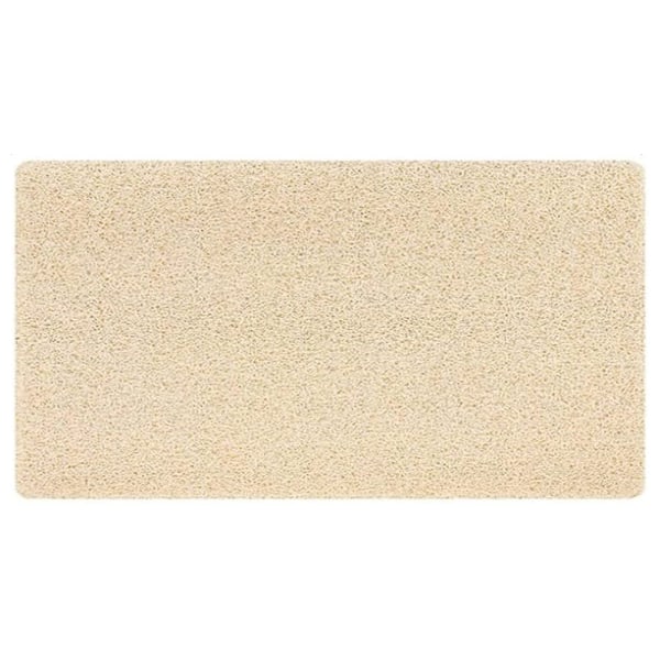 Halkfri Duschmatta för Våta Utrymmen, Texturerad Yta Säkerställer Säkerhet i Badrummet, Snabbtorkande & Lätt Rengöring, Loofah Massage Textur, Ftalatfri