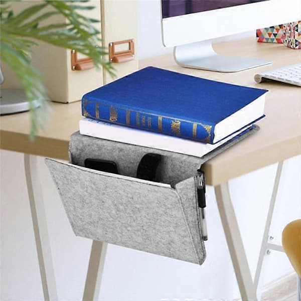 Filt Husholdnings Seng Sofa Bord Side Oppbevaring Ting Hengende Beholderpose