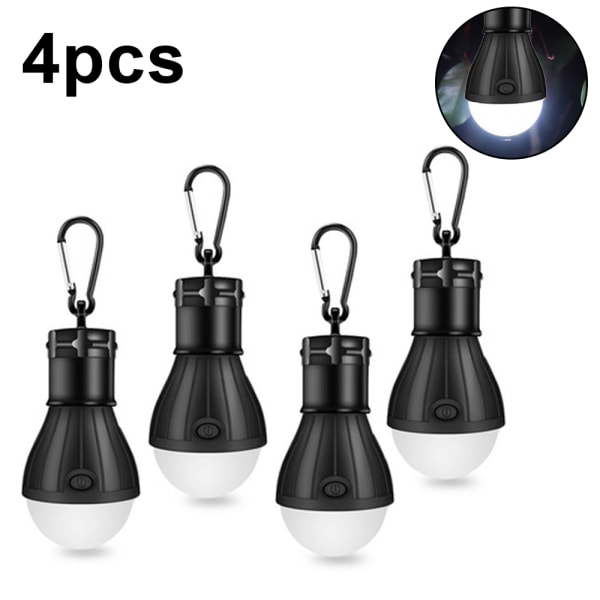 LED-tältlykta, campinglampa, nödbelysning, batteridriven