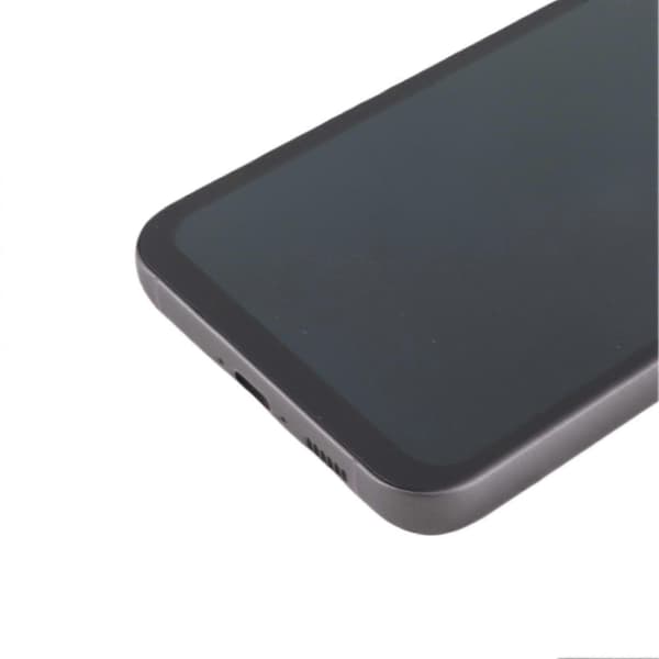 Skärmbyte med ram för Galaxy S23 FE, stöd för fingeravtryck, digitaliserare, display, pekskärmsenhet med verktyg