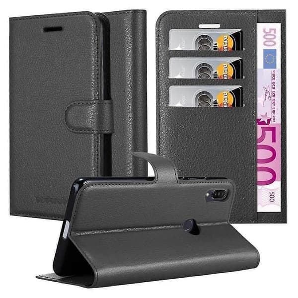 Asus ZenFone MAX PRO M1 (6 tommer) etui deksel - med kortlomme og stativfunksjon