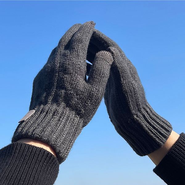 4 par dam vinter touch screen handskar varma fleecefodrade