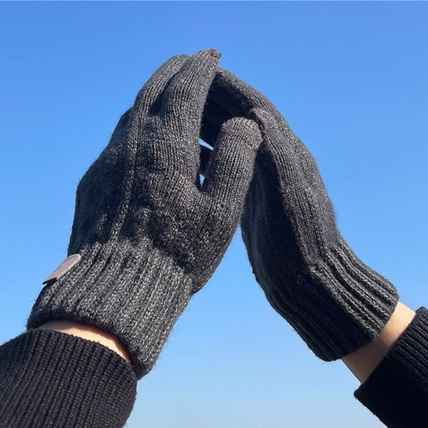 4 Par Dame Vinter Touchscreen Hansker Varme Fleecefôret