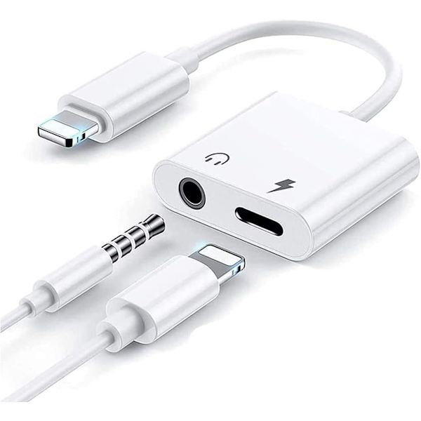 Plug & Play Digital Kameradapter, Stöder kringutrustning med laddningsport för iPhone-serien, USB 3.0 Dataöverföring