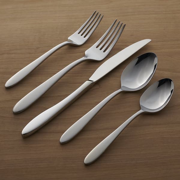 (4-pack) Solefield middagsgaffel i rostfritt stål, hög kvalitet, diskmaskinssäker