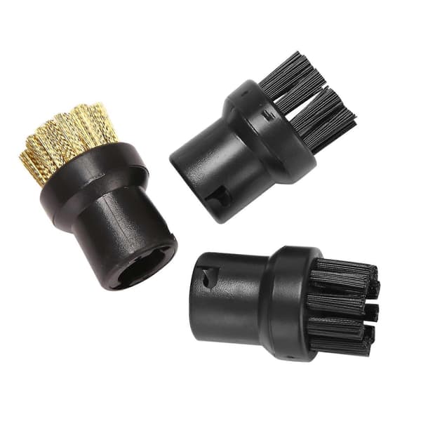 5 stk. Dyse Nylon Messing Bust Børster For Sc1 Sc2 Sc3 Sc4 Sc5 Sc7 Easyfix Mopp Klut Filler Damp Cl
