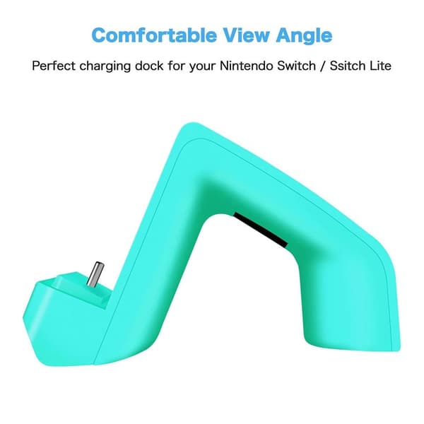 Switch Laddningsstation, Switch Lite Laddningsstation, Switch Backup Laddningsstation med USB C Strömadapter