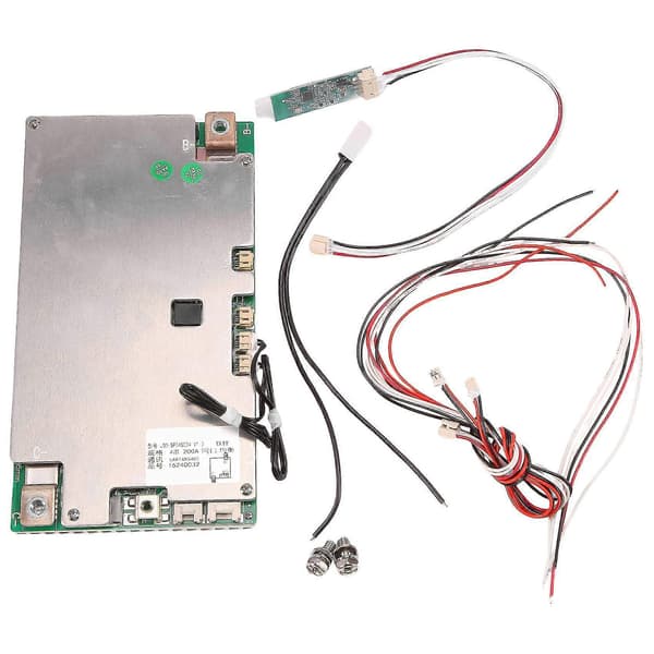 Smart BMS 4s Lifepo4 200a Bluetooth Varme Funksjon Uart Rs485 Litium Batteri Balanse Board BMS W