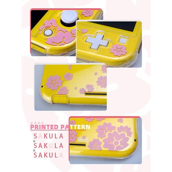 PC-deksel egnet for Nintendo Switch Lite, klart beskyttelsesdeksel for Nintendo Switch Lite