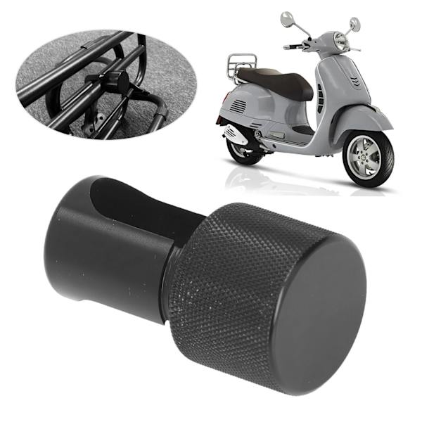 Motorcykel Bagagefäste Spännspärr Clip CNC Aluminium Ersättning för Vespa GTS SPRINT PRIMAVERA LX Svart