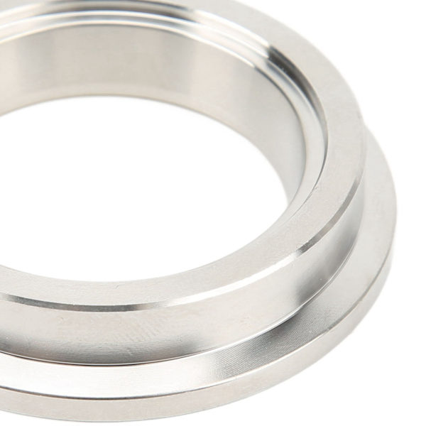 44mm Avgasningsventil Inloppsflang 304 Rostfritt Stål Svets V-Band Flang Ersättning för Tial MV‑R Inloppssida