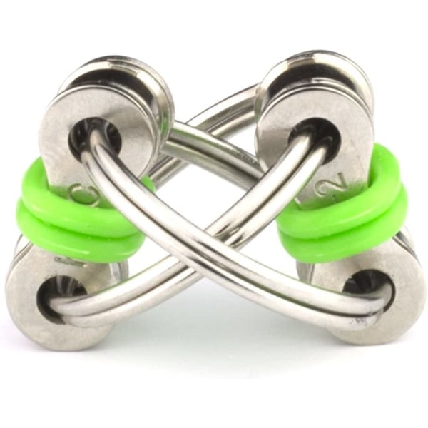 Flippy Chain Fidget-leksaker, stressavlastande fingerfidget-leksaker