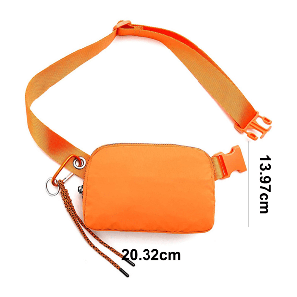 Crossbody-väska med justerbar rem Liten axelväska för