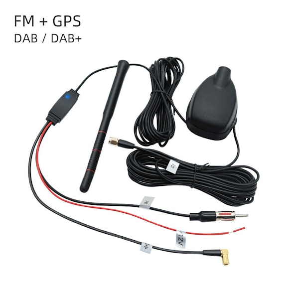 DAB Bilantenne + FM + GPS DACHANTENNE Universal DAB+ Bilantenne KFZ Antenne