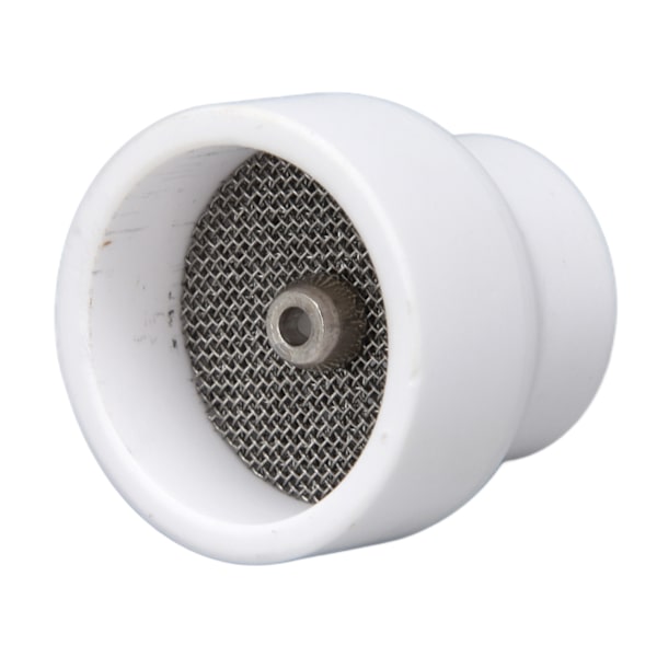 4 st TIG Gaslins Kit Vit Keramisk Kopp Kort Fasad Elektrodhållare Anslutning för WP 17 18 26