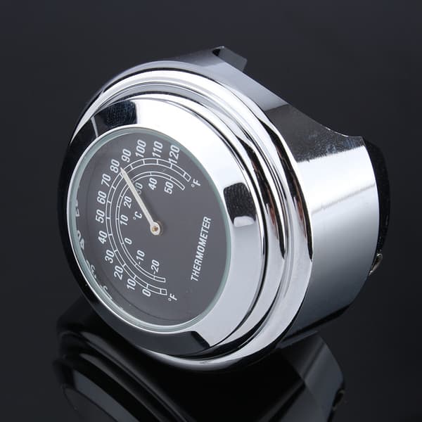 Holdbar Aluminiumlegering 7/8\" ‑ 1\" Styrtermometer til Motorcykel