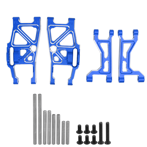 Aluminiumlegering Främre Bakre Övre Nedre Fjädringsarmar för Traxxas 1/10 MAXX 2.0 RC Bil Mörkblå