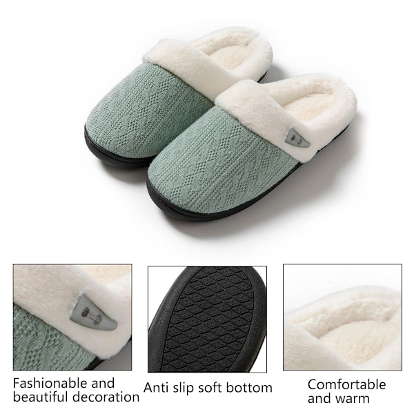 Dames' Bløde Hjemmesko med Hukommelsesskum - Slip-On