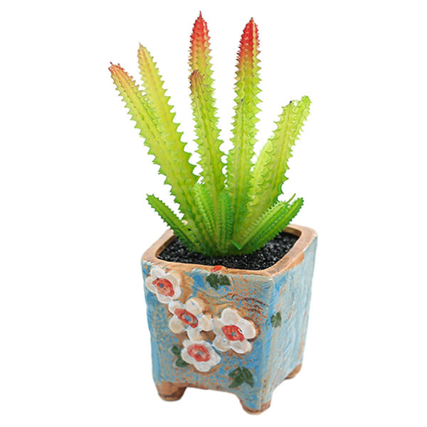 Simulerade suckulenter bonsai kreativa prydnader blomma matsal