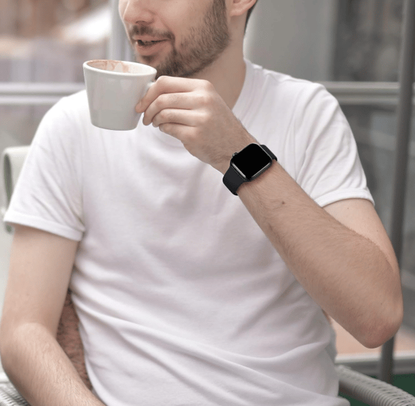Kompatibel med Apple Watch76 rem, iwatch8 spænde silikone rem
