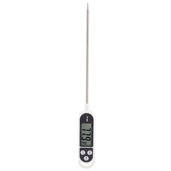 Digital Precisionsmatlagningstermometer, snabbläsande termometer för kött med lång rostfri sond, noggrannhet ±0,5℉ för säker förvaring