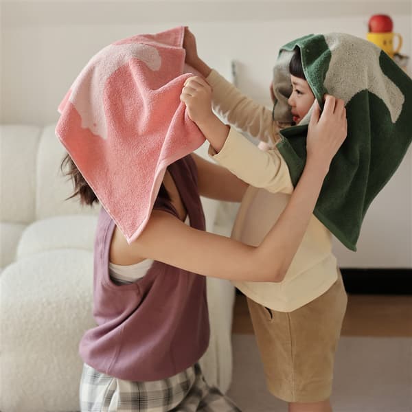 Babyhanddukar Handdukar Bambufiber Ansiktsdukar 34*76 Cm Barn T
