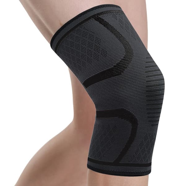 Kompression Knäskydd för Kvinnor & Män, 2-pack Knäskydd för Löparknä, Knästöd Kompressionsärm