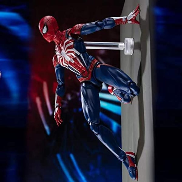 Spiderman Actionfigur Spiderman Leksak Uppgradering Kostym PS4 Spel