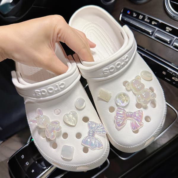 10 st Tecknade Symfoni Avancerade Skotillbehör för Croc Charms