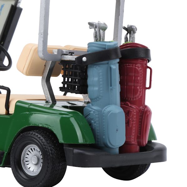 Plastik Golf Evighetskalender Klubb Bil Gave Miniatyr Golfvogn Klok Tilbehør
