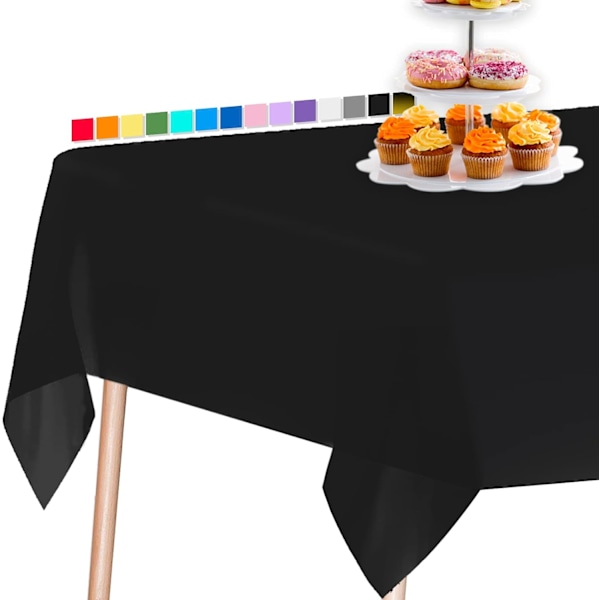 Bordsduk, Elegant Utseende, Reptåligt Tyg, Vattenavvisande Strykfri Duk, Perfekt för Fester Inomhus och Utomhus (137 x 274 cm)